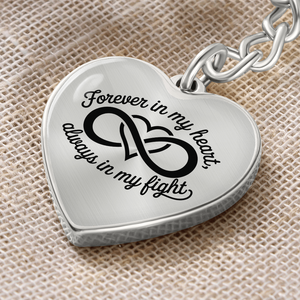 Forever in My Heart Keychain – A Tribute to Loved Ones