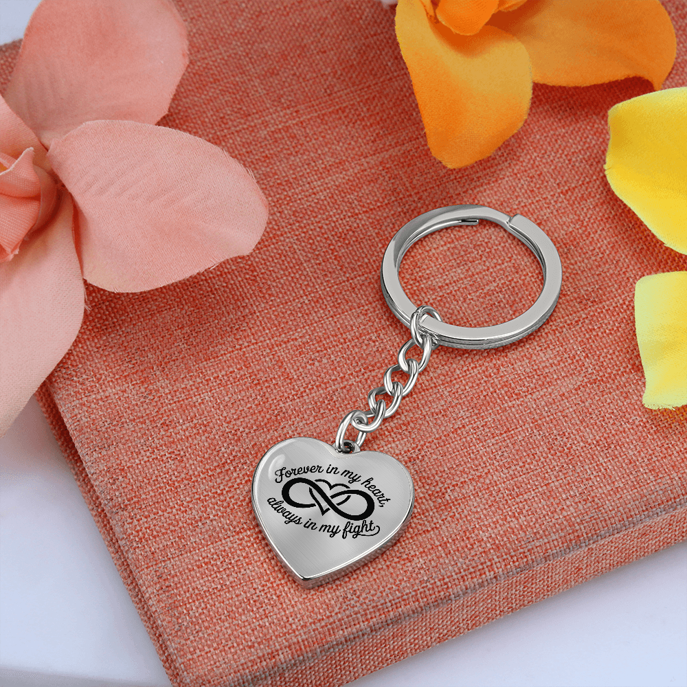 Forever in My Heart Keychain – A Tribute to Loved Ones