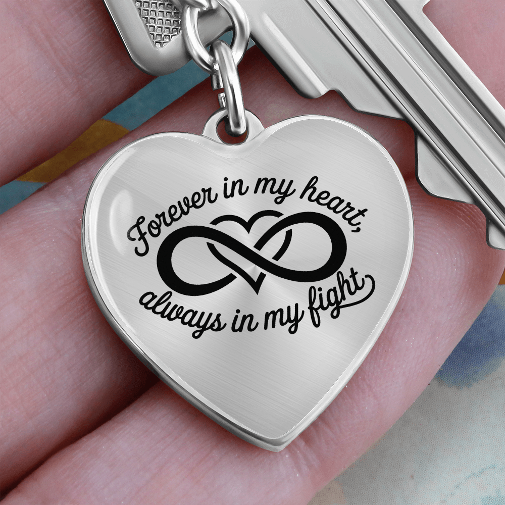 Forever in My Heart Keychain – A Tribute to Loved Ones