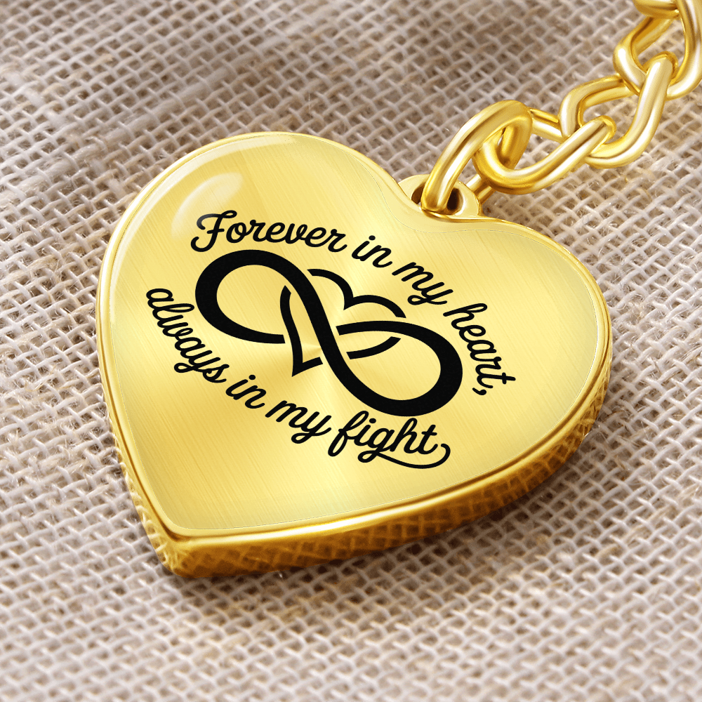 Forever in My Heart Keychain – A Tribute to Loved Ones