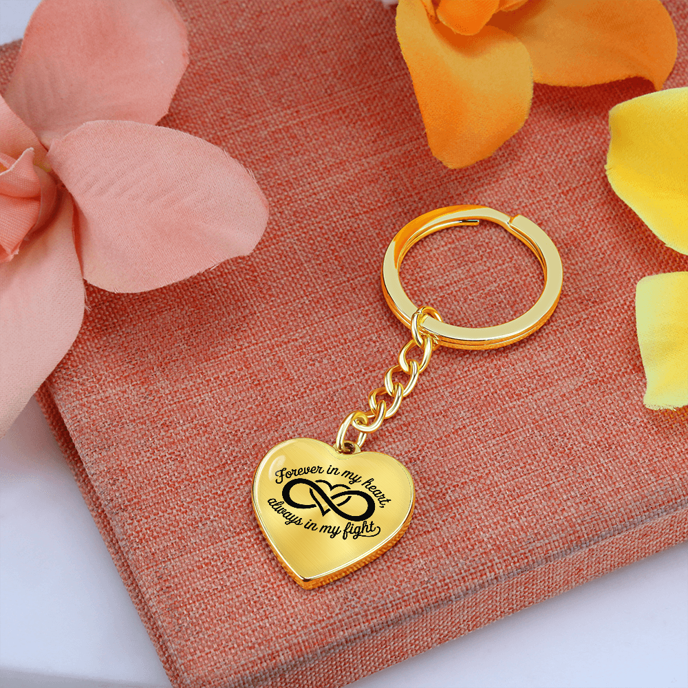 Forever in My Heart Keychain – A Tribute to Loved Ones