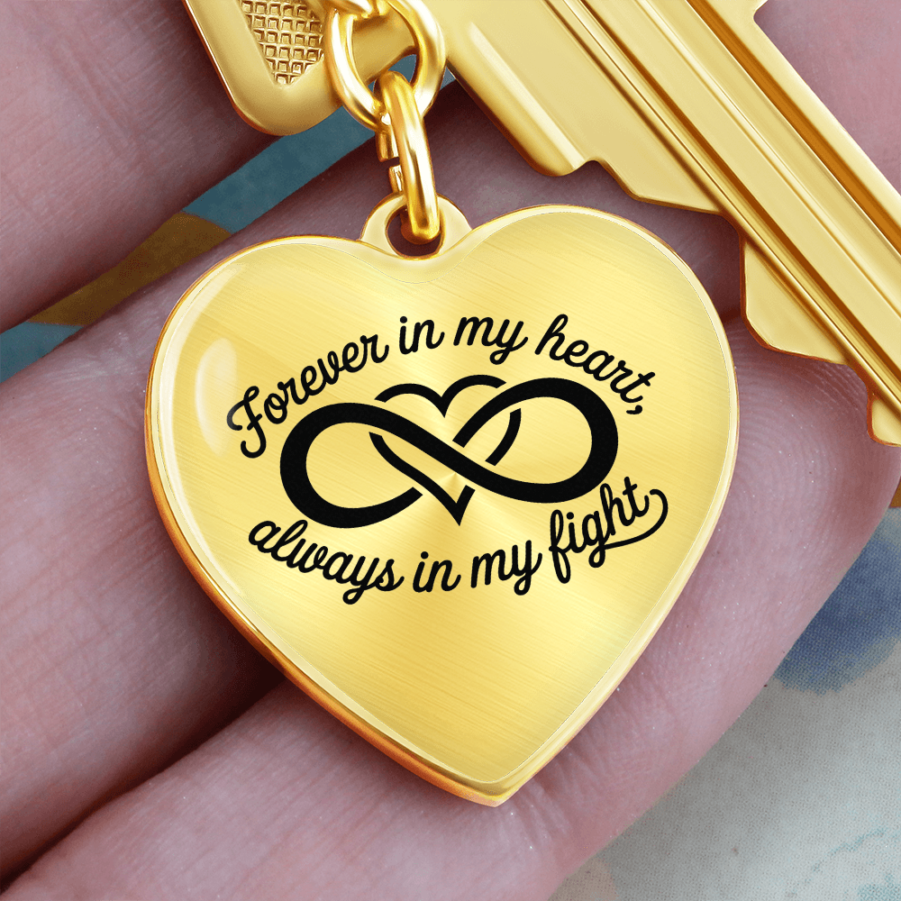 Forever in My Heart Keychain – A Tribute to Loved Ones