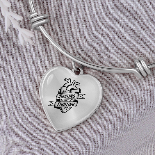 Still Beating, Still Fighting Bracelet – Resilient Heart Jewelry