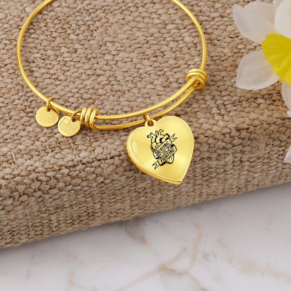 Still Beating, Still Fighting Bracelet – Resilient Heart Jewelry